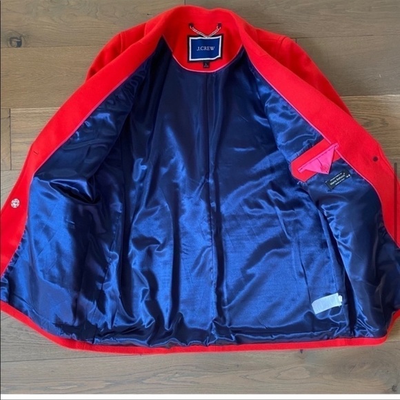 NWT J Crew Blazer Coat Italian Wool Cashmere Blend size Small - Picture 9 of 15